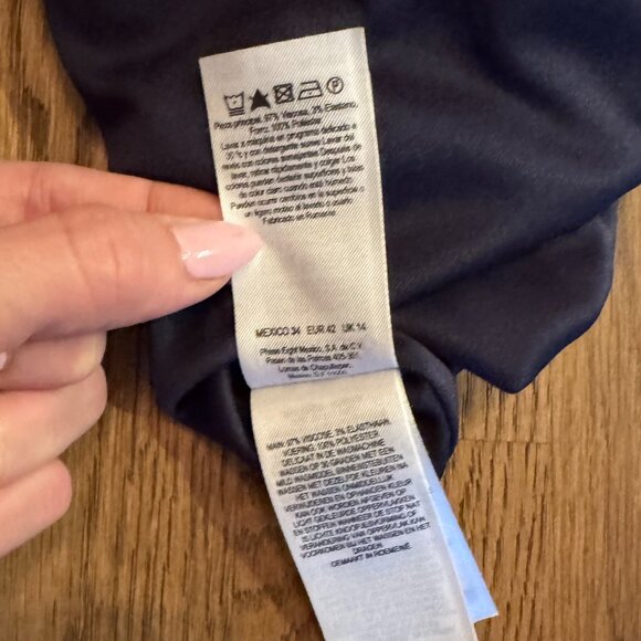 Phase Eight Daisy Etched Purple and Pink Floral - Size 10 - Picture 10 of 11